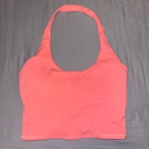Garage Coral Bandeau Halter Top